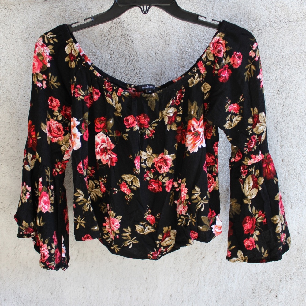 Ambiance Floral Crop Top